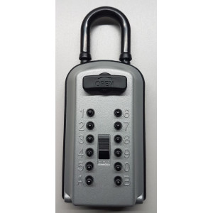 Schlüsselsafe P5 für 10 Schlüssel mit Bügel - Sicherheitszertifikat